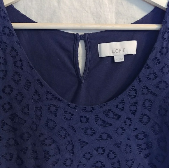 Loft lace tank - Picture 2 of 4